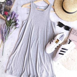 Free People Beach LA nite mini ribbed dress